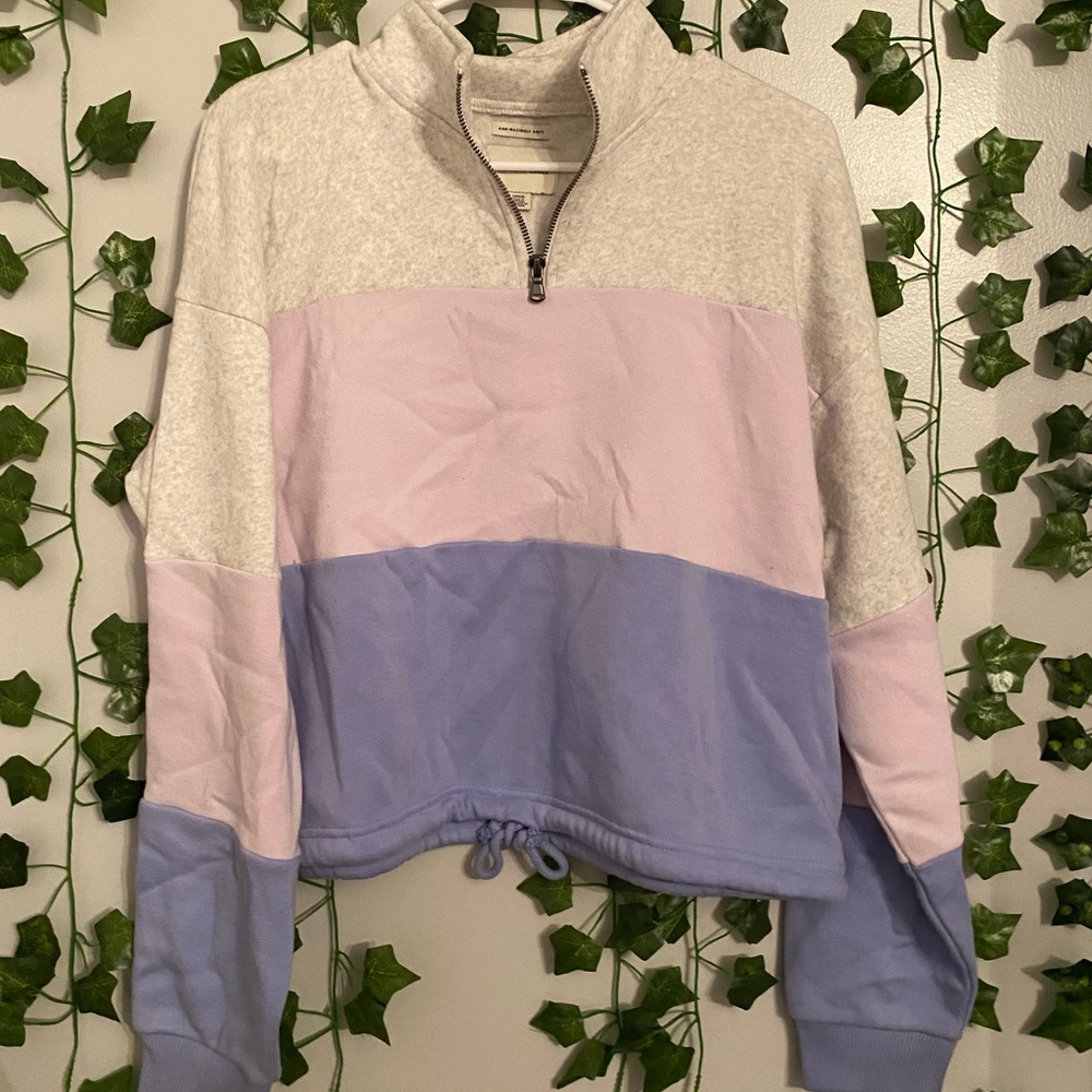 Crop Quarter Zip